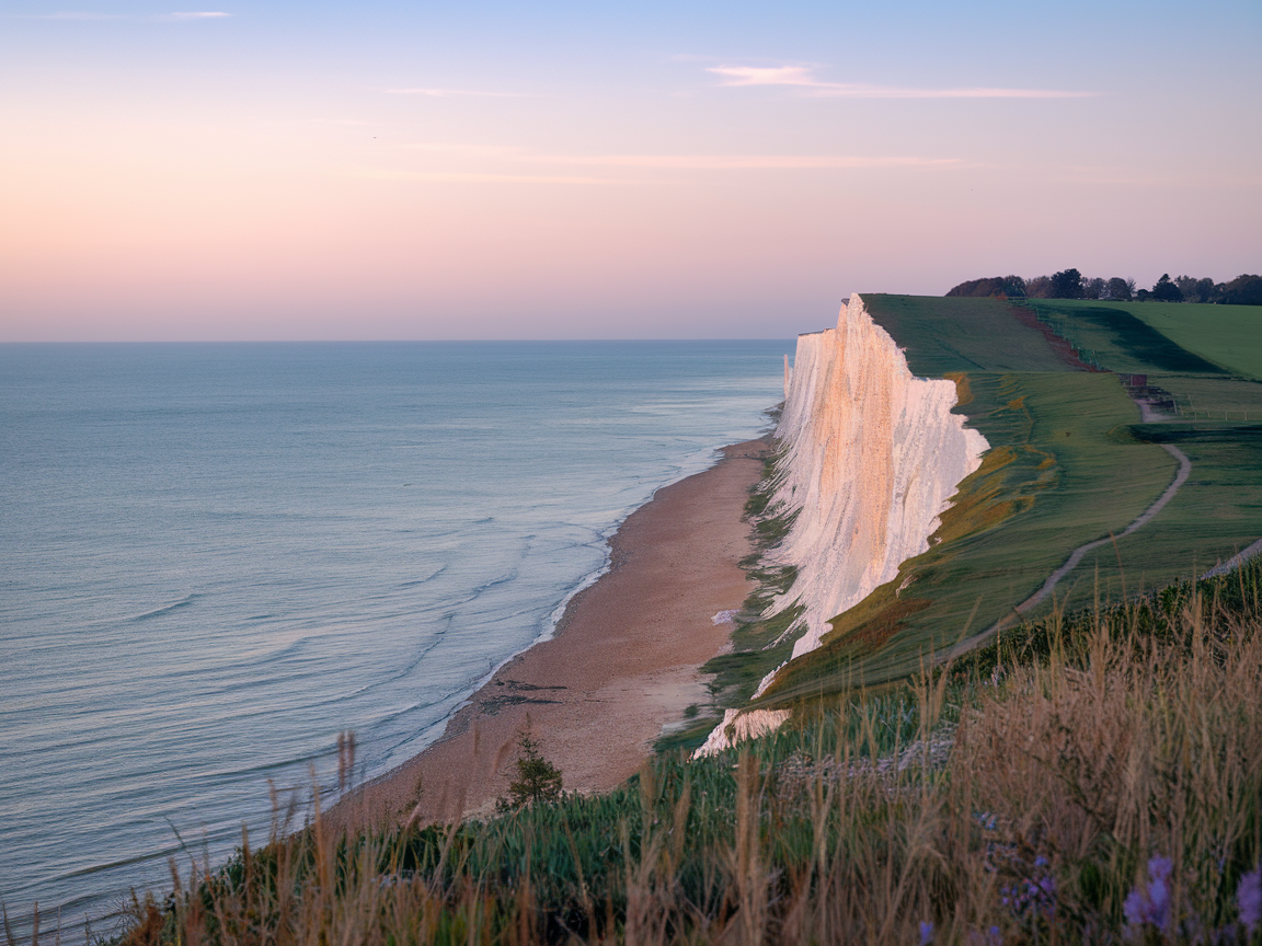 solo female travel in England - 3. Walk England's Coast and Embrace the Beautiful Unknown